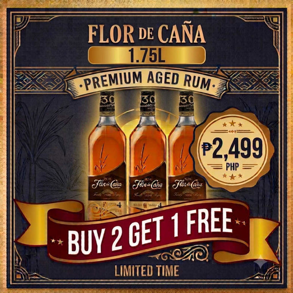 Flor De Cana Buy 2 Get 1