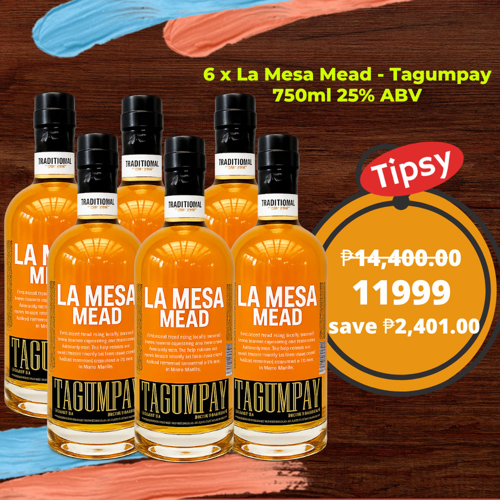 6 x La Mesa Mead - Tagumpay 750ml 25% ABV Price Philippines