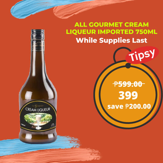 All Gourmet Cream Liqueur imported 750ml Price Philippines