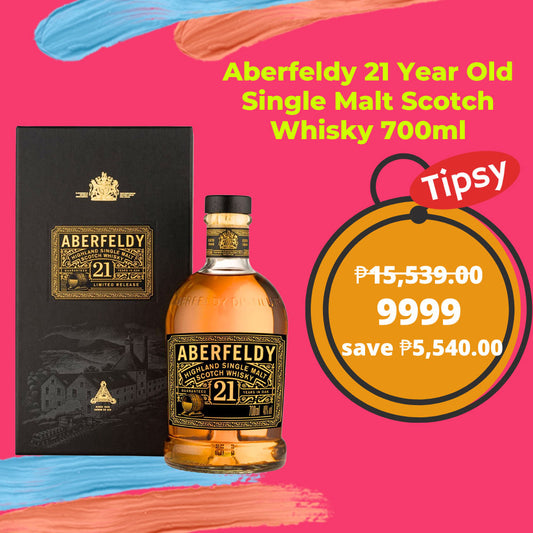 Buy Aberfeldy 21 Year Old Single Malt Scotch Whisky 700ml at a Very Affordable Price in the Philippines