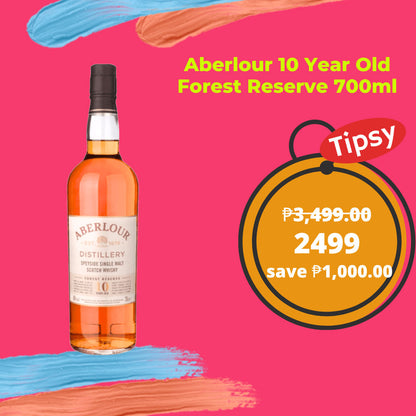 Aberlour 10 Year Old Forest Reserve 700ml Single Malt Whisky Price PH