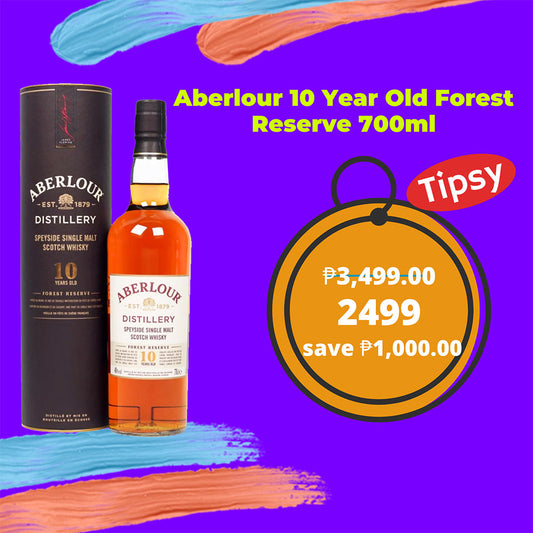 Buy Aberlour 10 Year Old Forest Reserve 700ml Single Malt Whisky at a Very Affordable Price in the Philippines