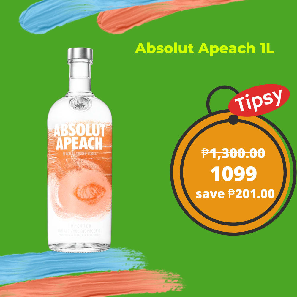 Absolut Apeach Vodka 1L Price Philippines