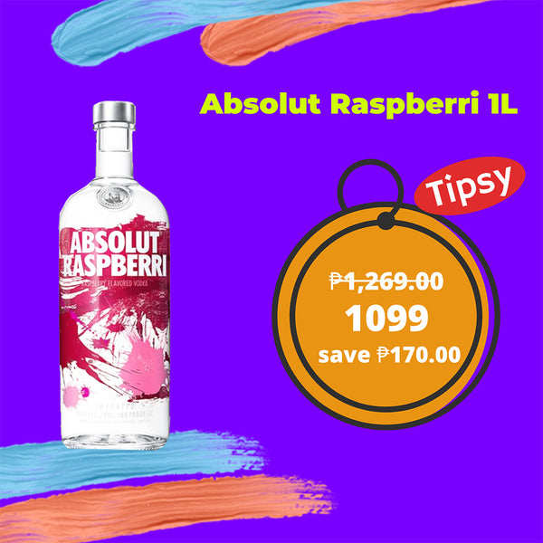 Buy Absolut Raspberri Vodka 1L at a Very Affordable Price in the Philippines