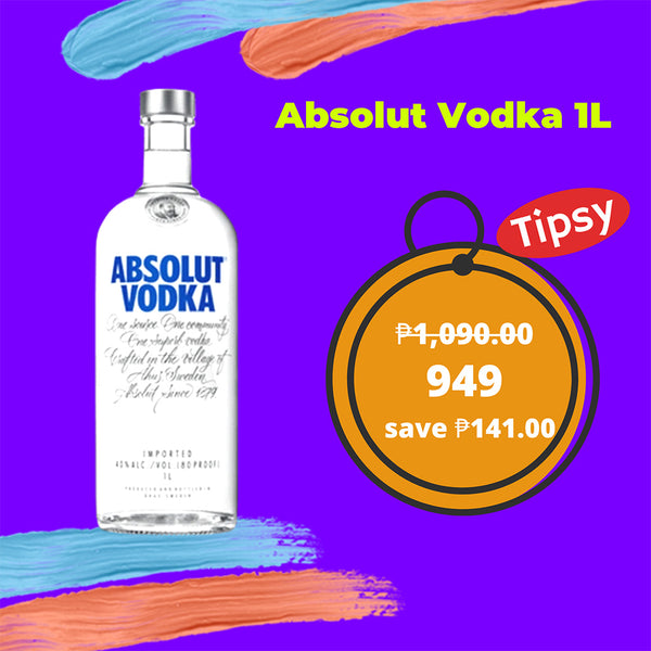 Buy Absolut Vodka 1L at a Very Affordable Price in the Philippines