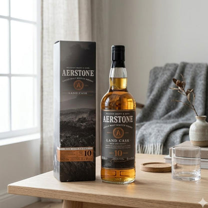 Aerstone 10-Year-Old Land Cask is a heavily peated