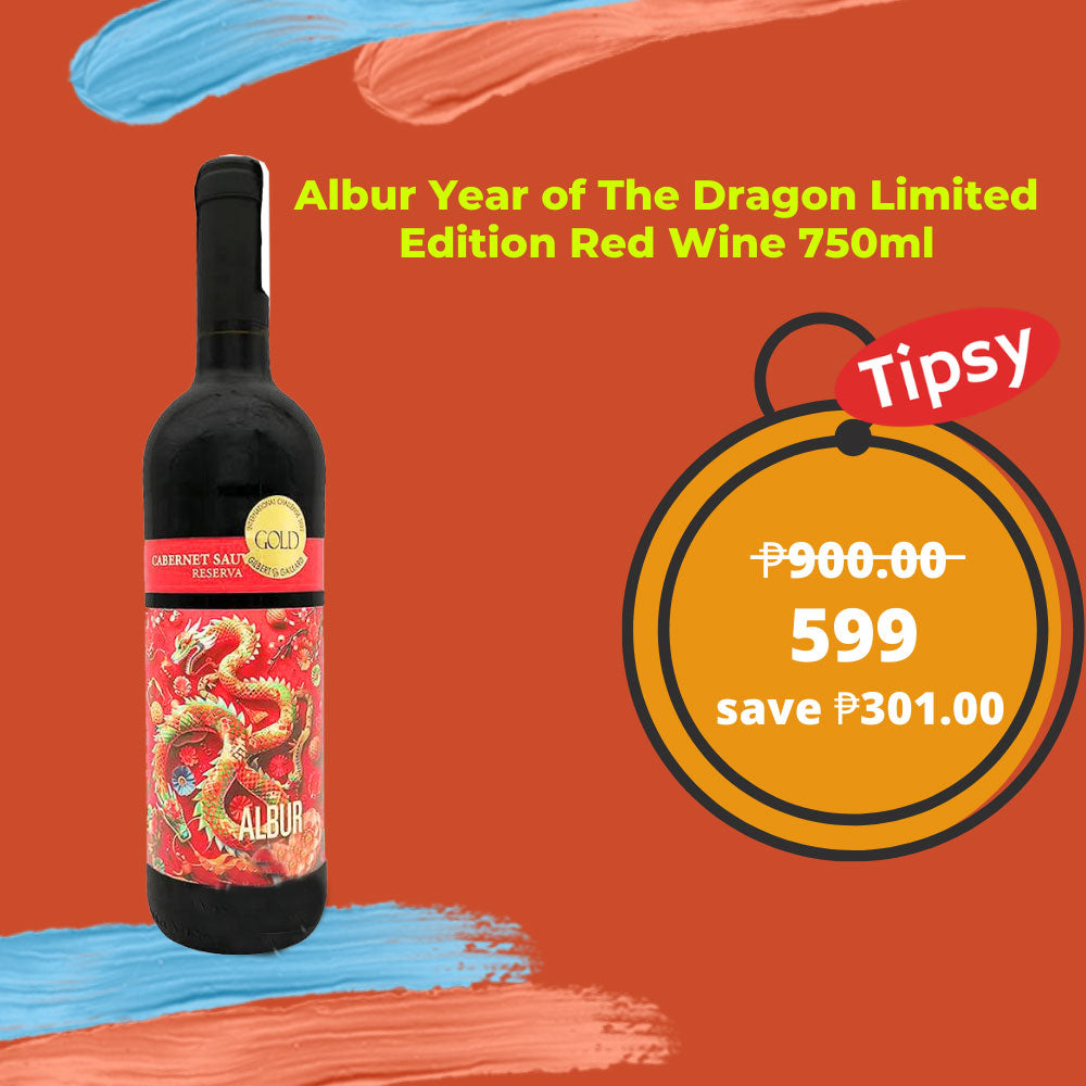 Albur Year of The Dragon Limited Edition Red Wine (13% ABV) Price Philippines