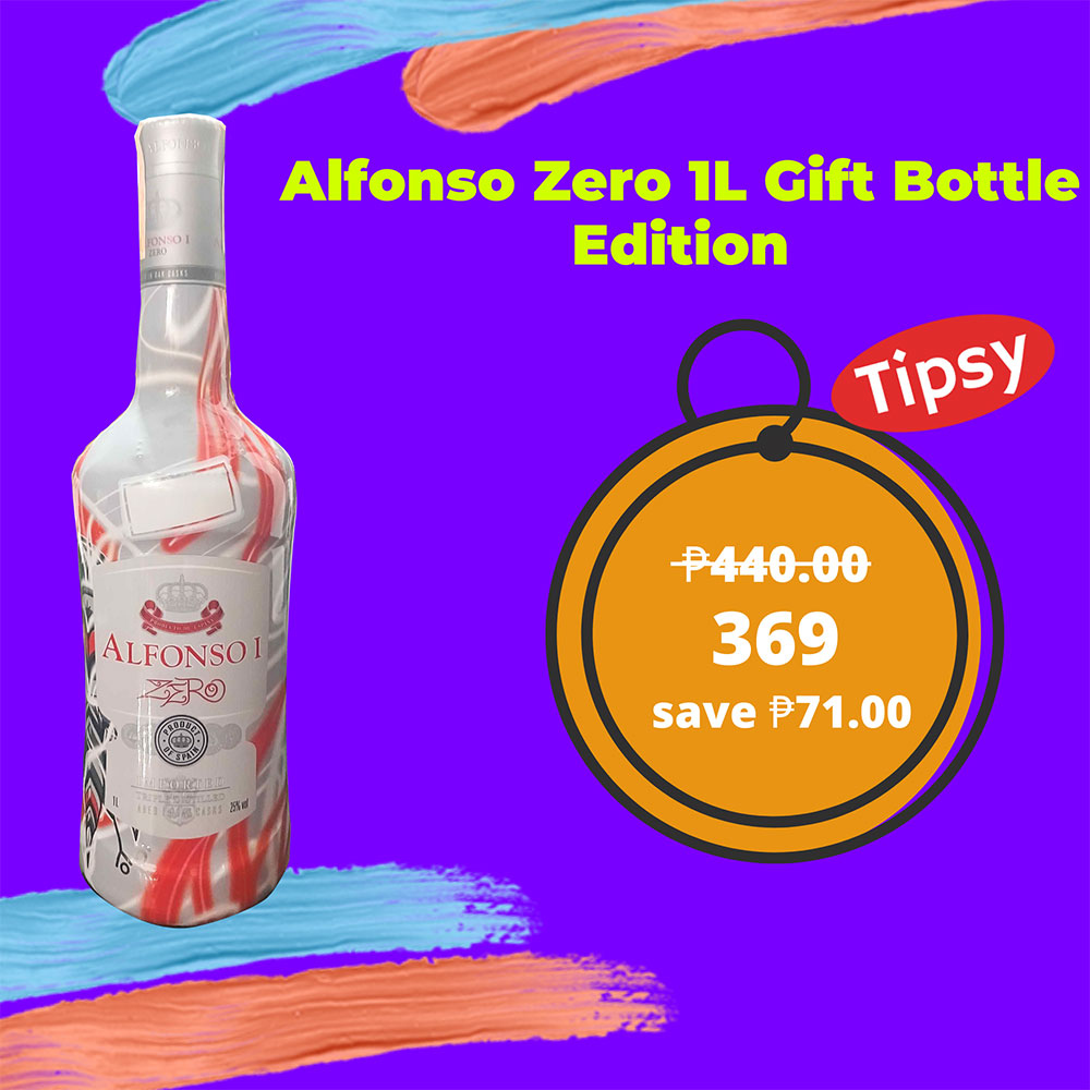 Buy Alfonso Zero Brandy 1L Gift Bottle Edition at a Very Affordable Price in the Philippines