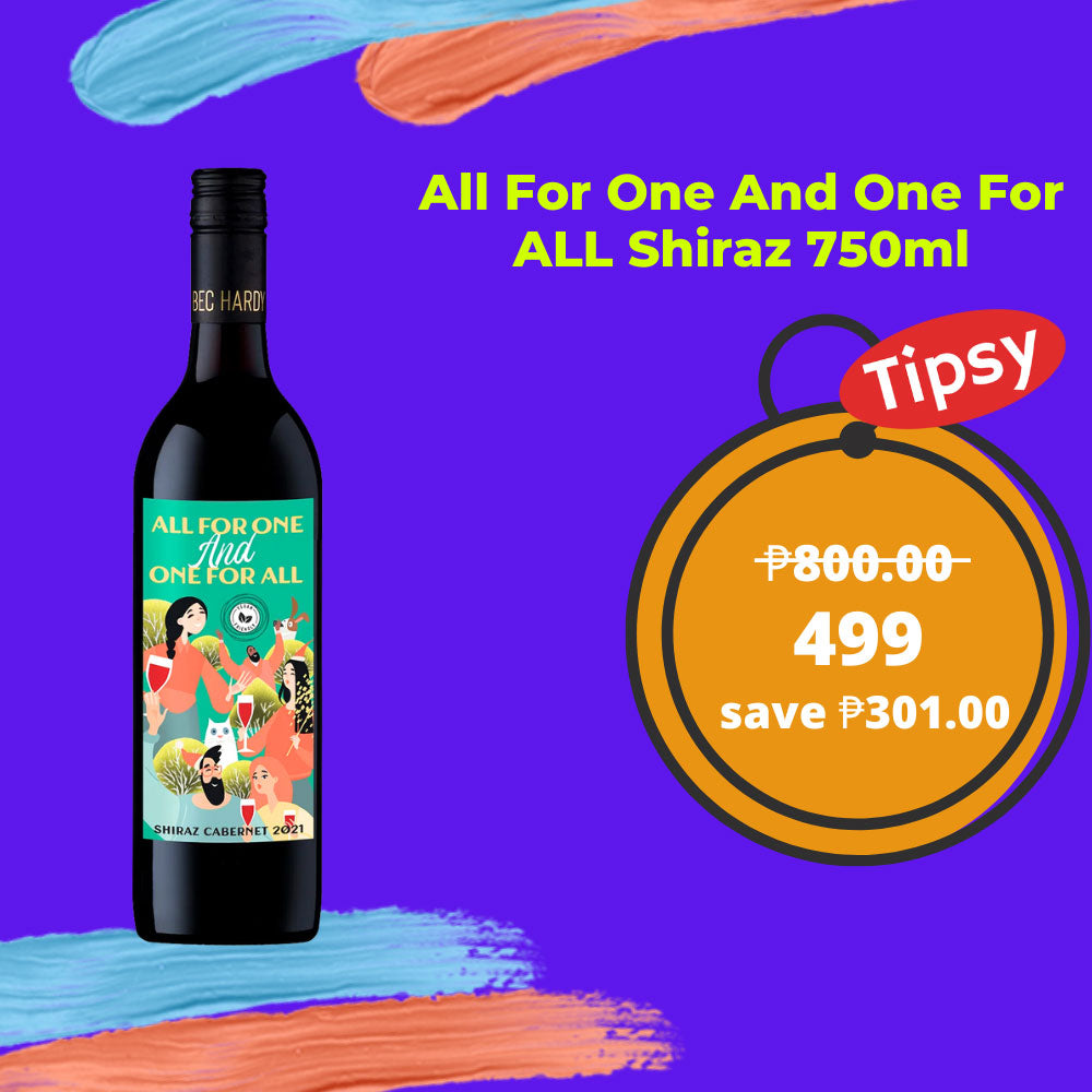 All For One And One For ALL Shiraz 750ml
