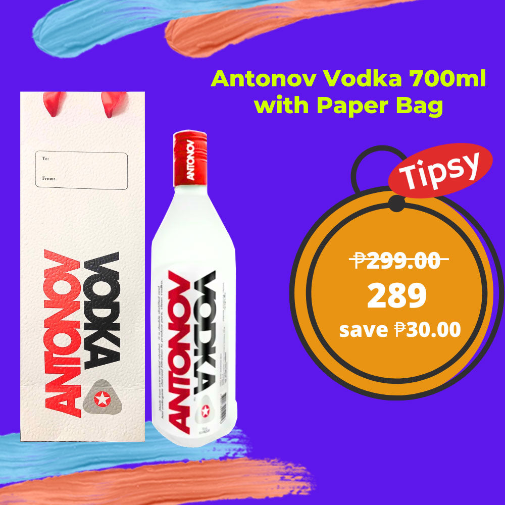 Buy Antonov Vodka 700ml with Paper Bag at a Very Affordable Price in the Philippines