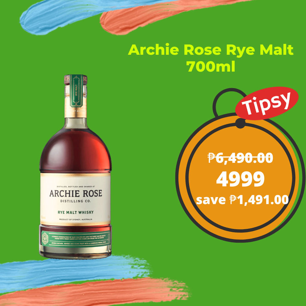 Buy Archie Rose Rye Malt 700ml Whisky at a Very Affordable Price in th ...