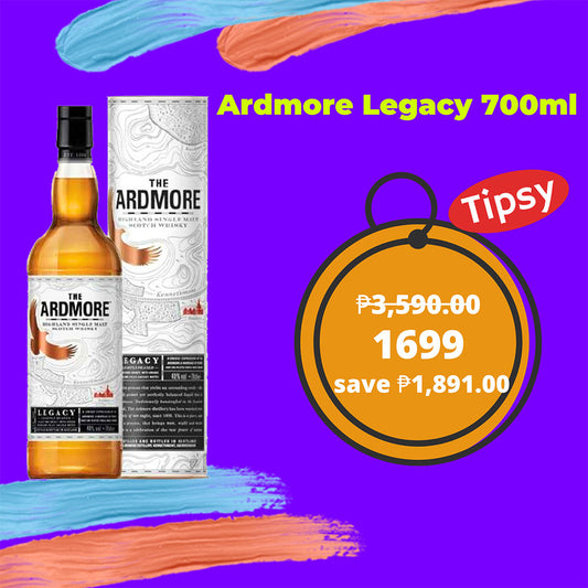 Buy Ardmore Legacy 700ml Single Malt Whisky at a Very Affordable Price in the Philippines
