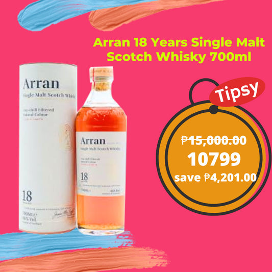 Buy Arran 18 Years Single Malt Scotch Whisky 700ml at a Very Affordable Price in the Philippines