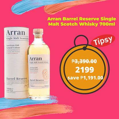 Buy Arran Barrel Reserve Single Malt Scotch Whisky 700ml at a Very Affordable Price in the Philippines