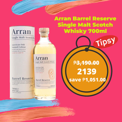 Arran Barrel Reserve Single Malt Scotch Whisky 700ml Price Philippines