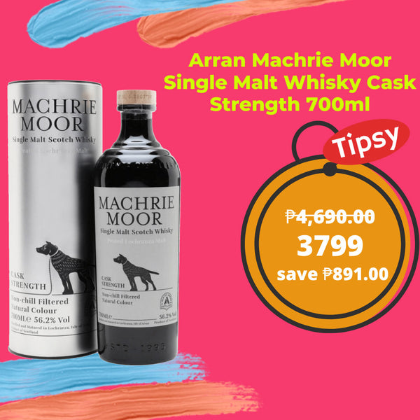 Buy Arran Machrie Moor Single Malt Whisky Cask Strength 700ml at a Very Affordable Price in the Philippines