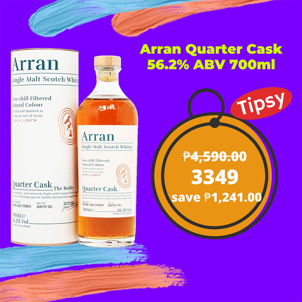 Arran Quarter Cask 56.2% ABV 700ml