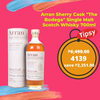 Arran Sherry Cask "The Bodega" Single Malt Scotch Whisky 700ml Price Philippines