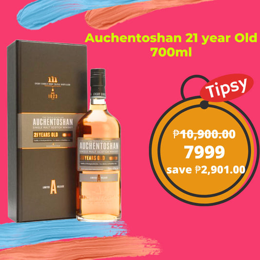 Buy Auchentoshan 21 Year Old 700ml Single Malt Whisky at a Very Affordable Price in the Philippines