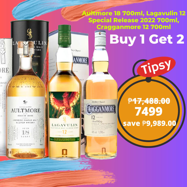 Aultmore 18 Single Malt Scotch Whisky 700ml, Lagavulin 12 Special Release 2022 700ml Single Malt Whisky, Cragganmore 12 Year Old Single Malt Scotch Whisky 700ml Price Philippines