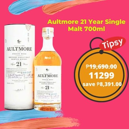 Buy Aultmore 21 Year Single Malt 700ml at a Very Affordable Price in the Philippines