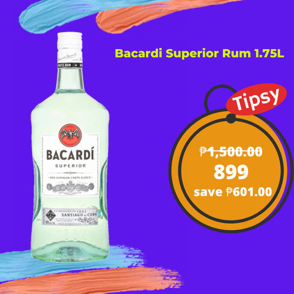Bacardi Superior Rum 1.75L Price Philippines