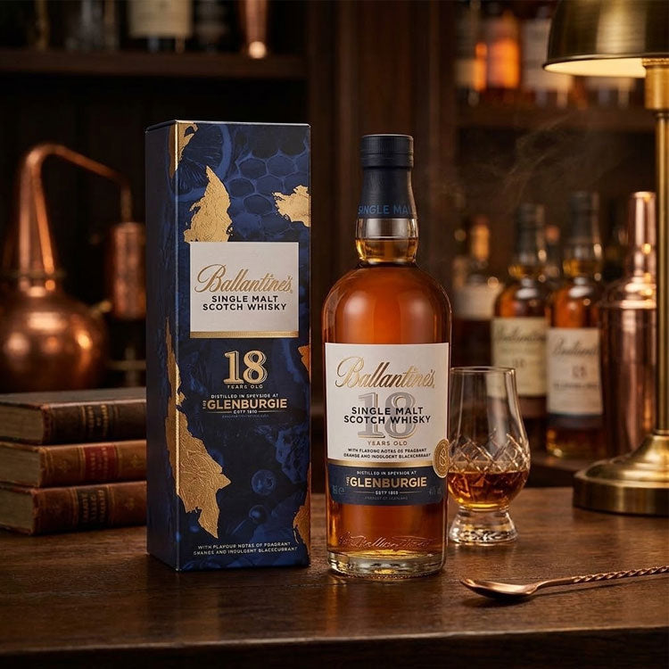 Ballantine's 18 Year Old Glenburgie Single Malt Scotch Whisky 700ml