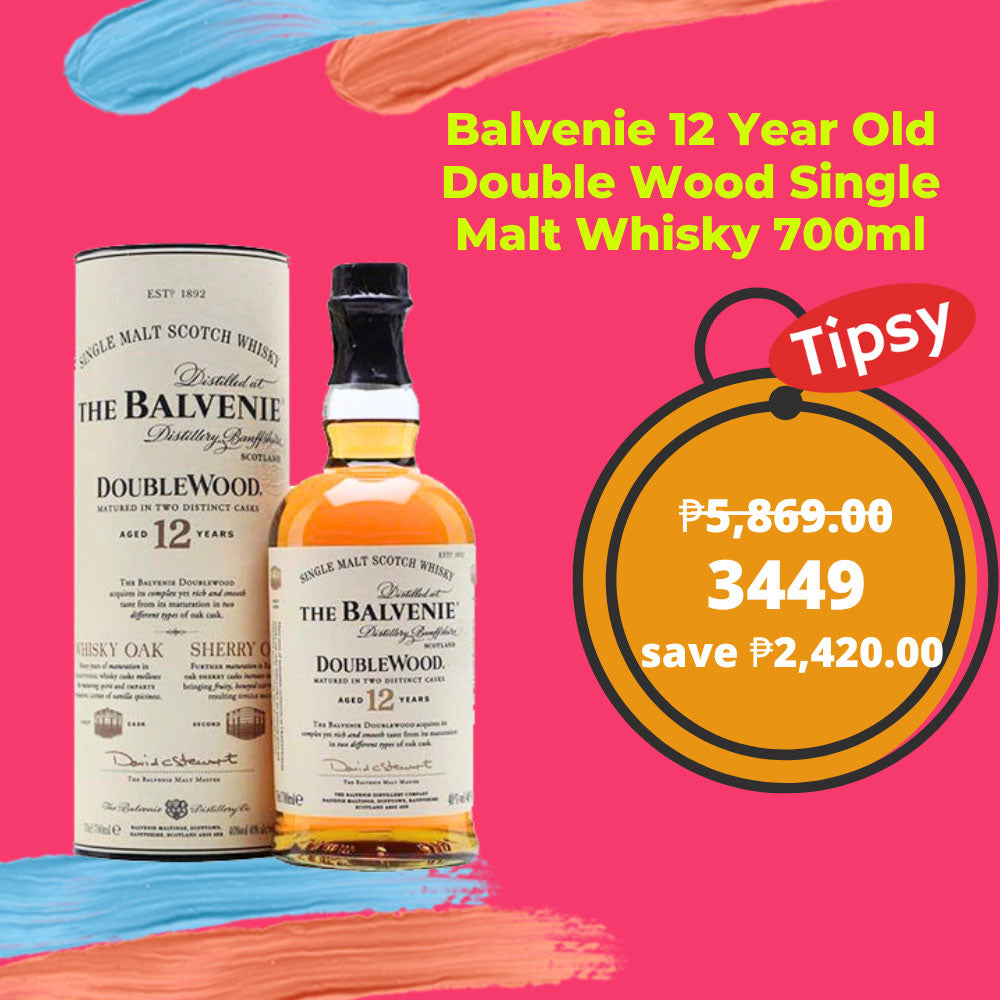 Balvenie 12 Year Old Double Wood Single Malt Whisky 700ml