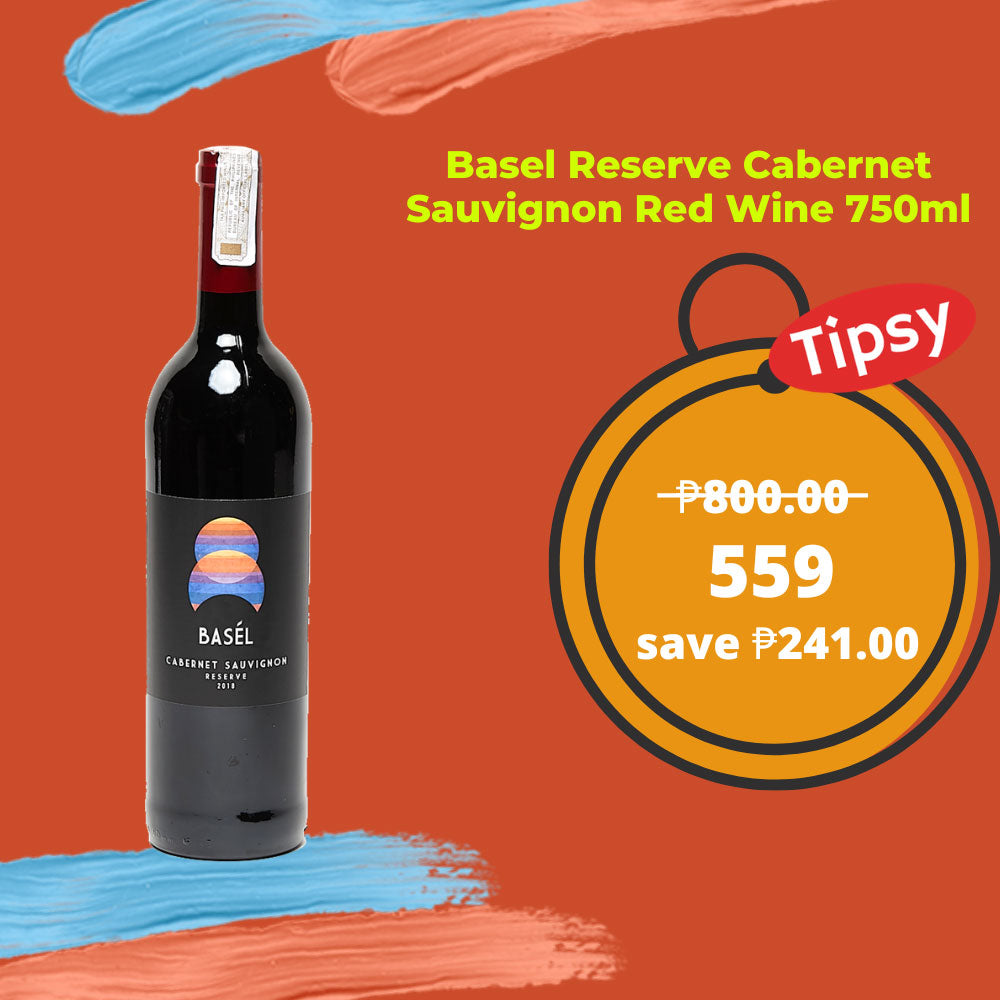 Basel Reserve Cabernet Sauvignon Red Wine (13.5% ABV) Price Philippines