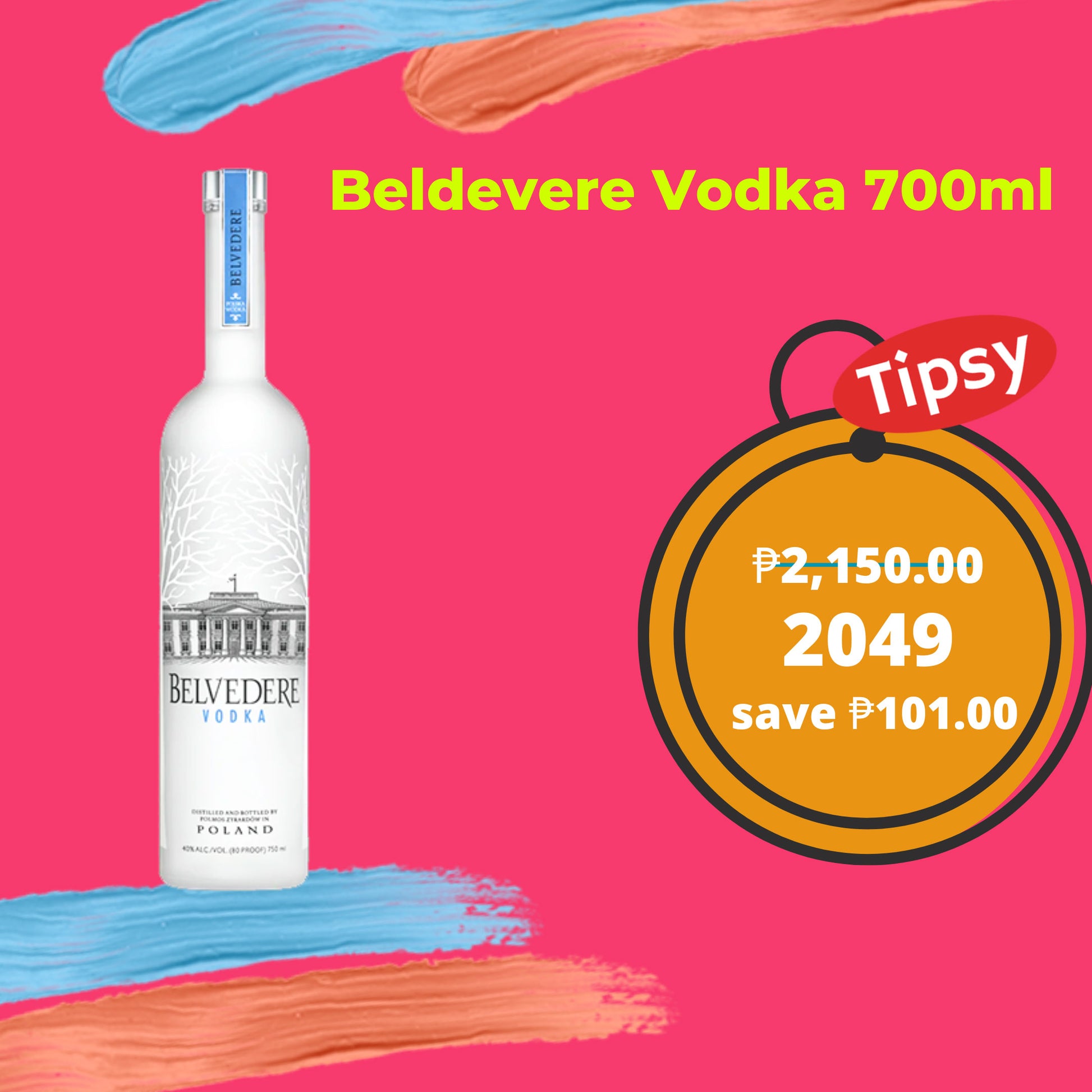 Beldevere Vodka 700ml Price Philippines