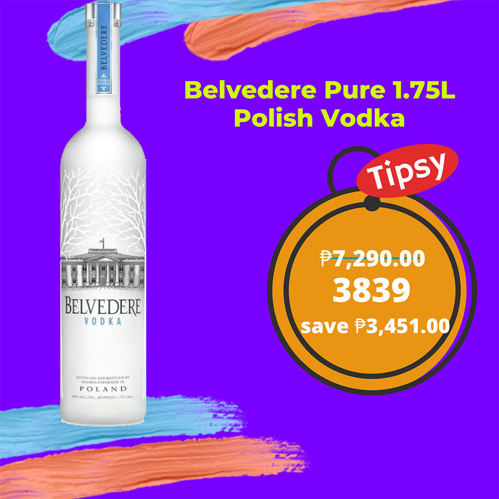 Belvedere Pure 1.75L Polish Vodka