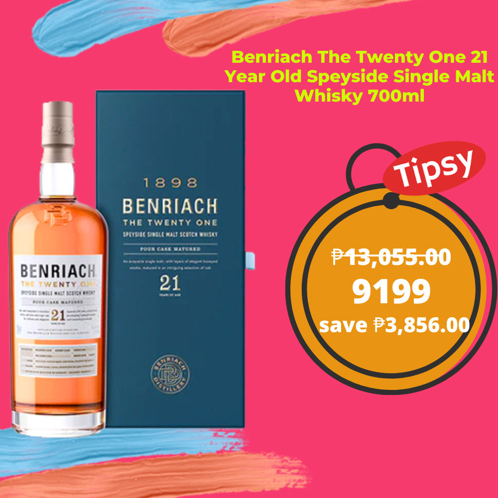 Benriach The Twenty One 21 Year Old Speyside Single Malt Whisky 700ml