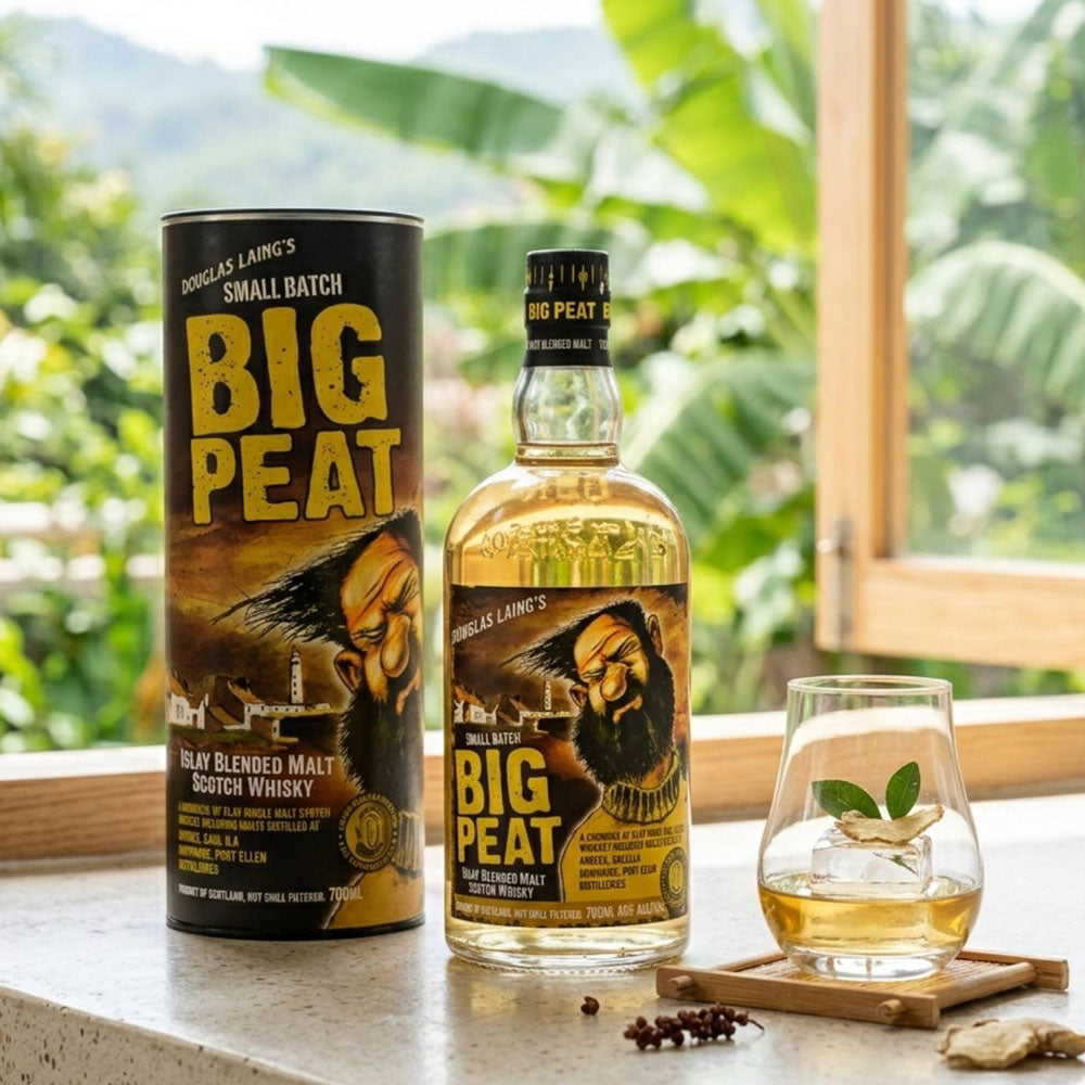 Big Peat is a blend of single malts from Islay distilleries