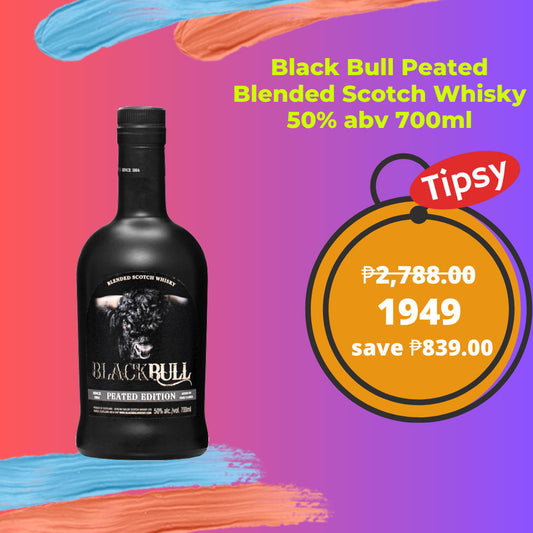 Black Bull Peated Blended Scotch Whisky 50% abv 700ml Price Phillippines