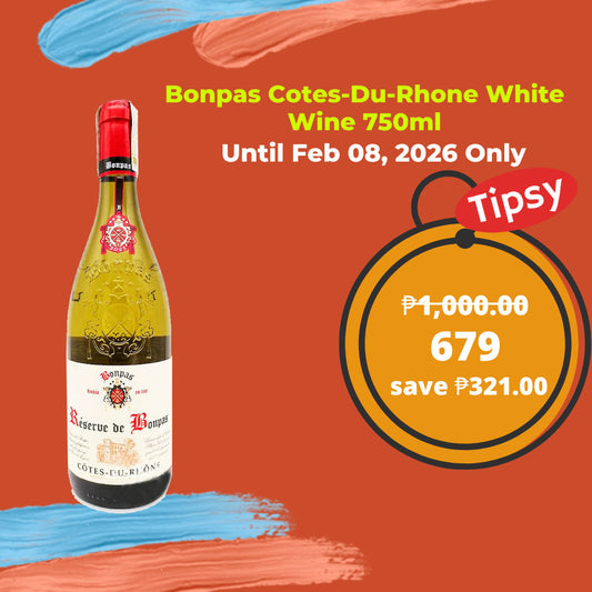 Bonpas Cotes-Du-Rhone White Wine 750ml Price Philippines