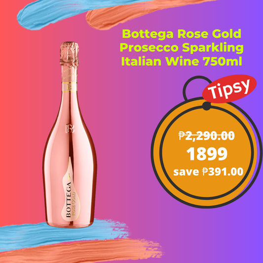 Bottega Rose Gold Prosecco Sparkling Italian Wine 750ml Price Philippines