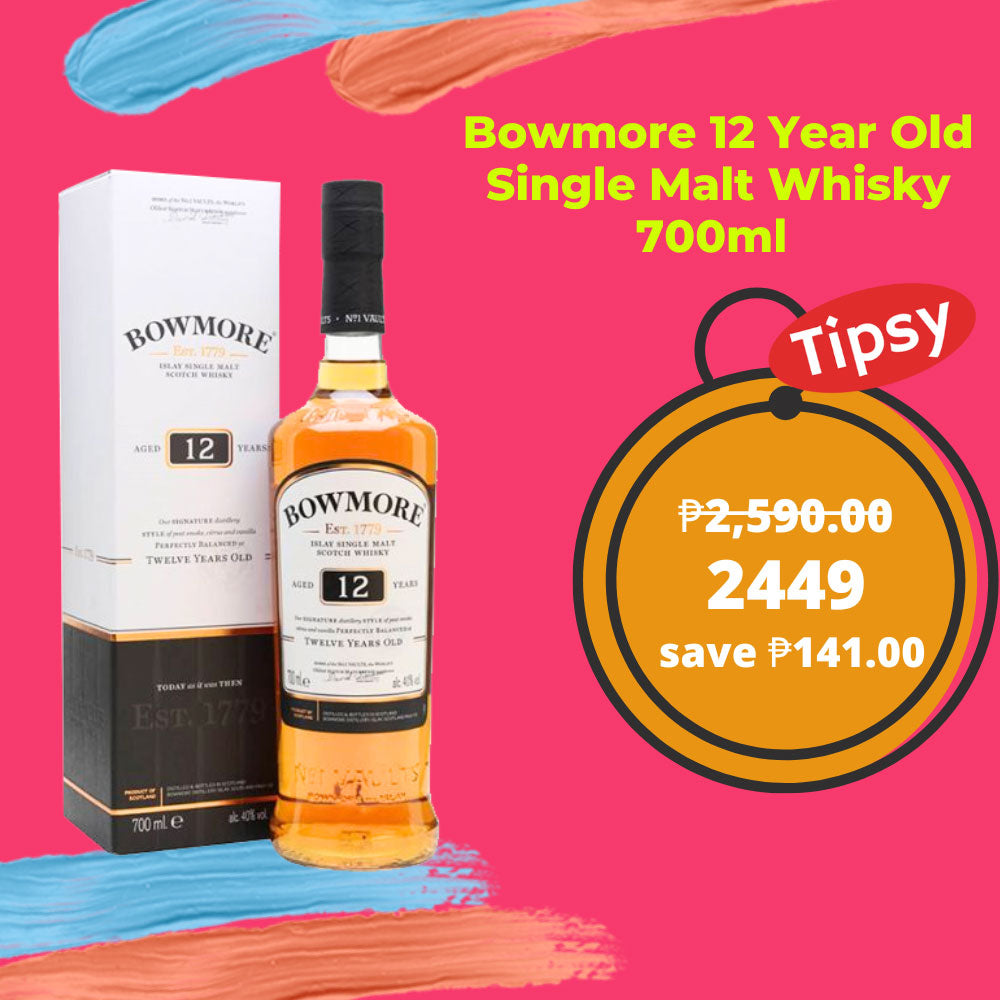 Bowmore 12 Year Old Single Malt Whisky 700ml  Price Philippines