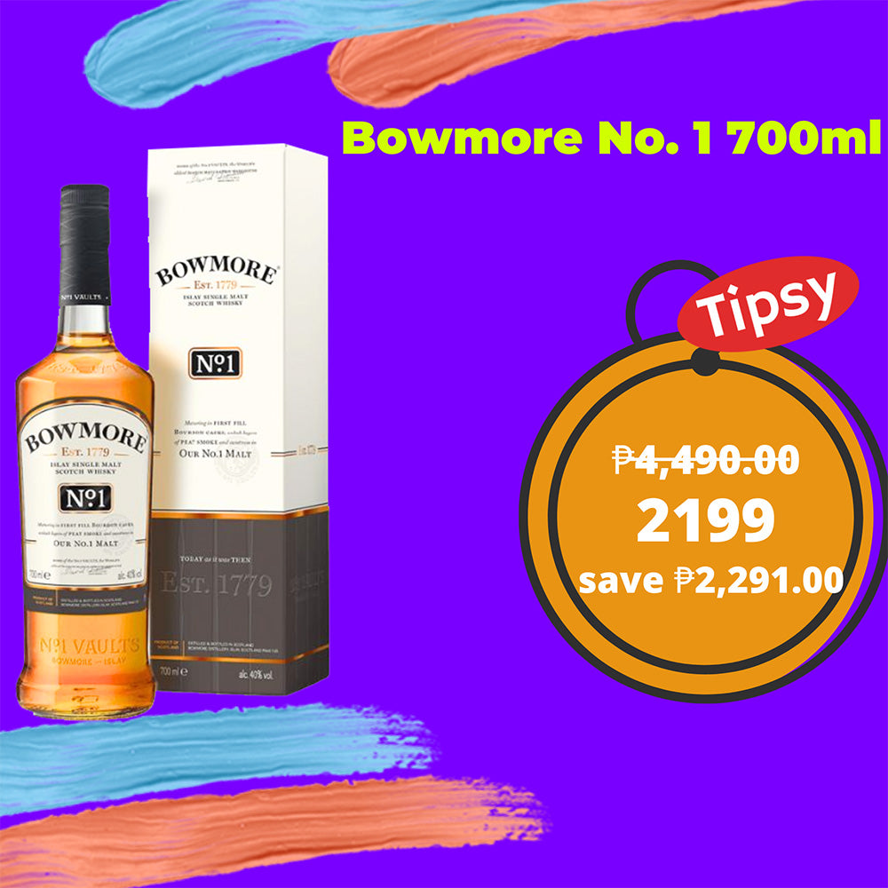 Buy Bowmore No. 1 700ml Single Malt Whisky at a Very Affordable Price in the Philippines