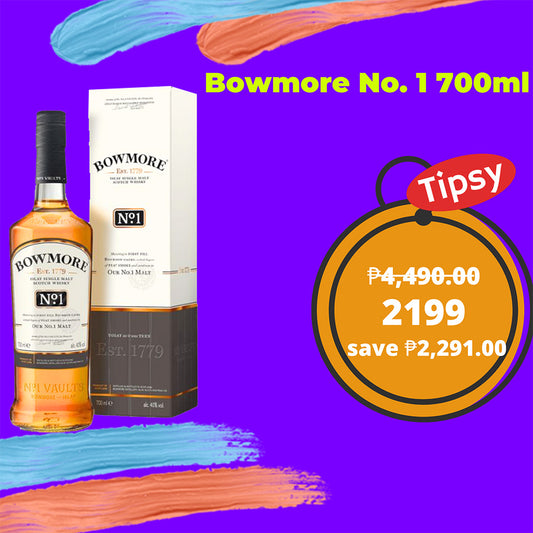 Buy Bowmore No. 1 700ml Single Malt Whisky at a Very Affordable Price in the Philippines