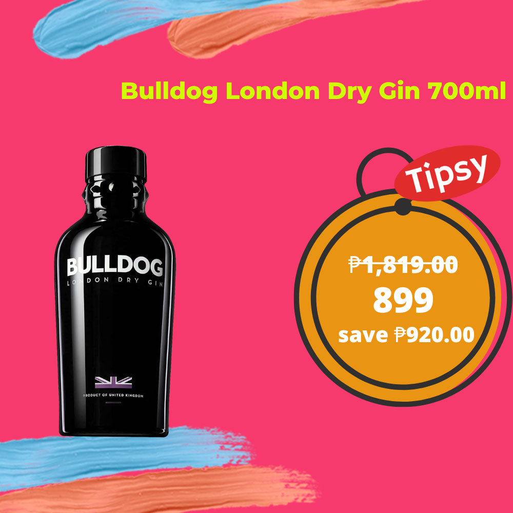 Buy Bulldog London Dry Gin 700ml at a Very Affordable Price in the Philippines