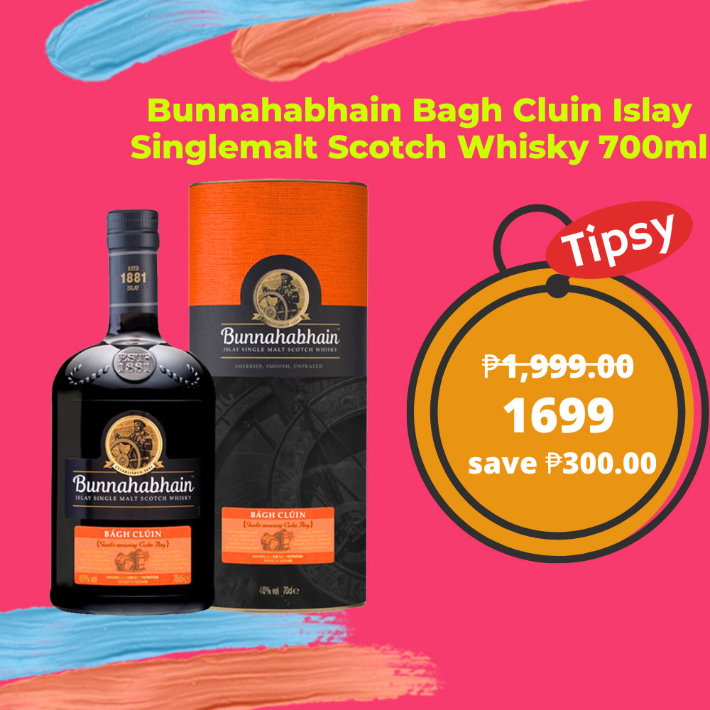 Buy Bunnahabhain Bagh Cluin Islay Singlemalt Scotch Whisky 700ml at a Very Affordable Price in the Philippines