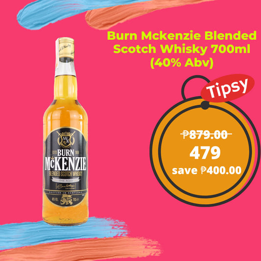 Burn Mckenzie Blended Scotch Whisky 700ml (40% Abv) Price Philippines