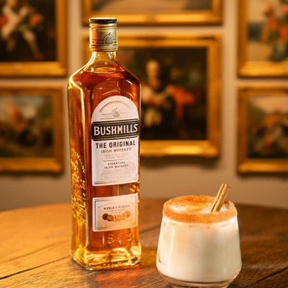 Bushmills Original is an iconic Irish whiskey crafted with triple distillation for unparalleled smoothness and finesse.