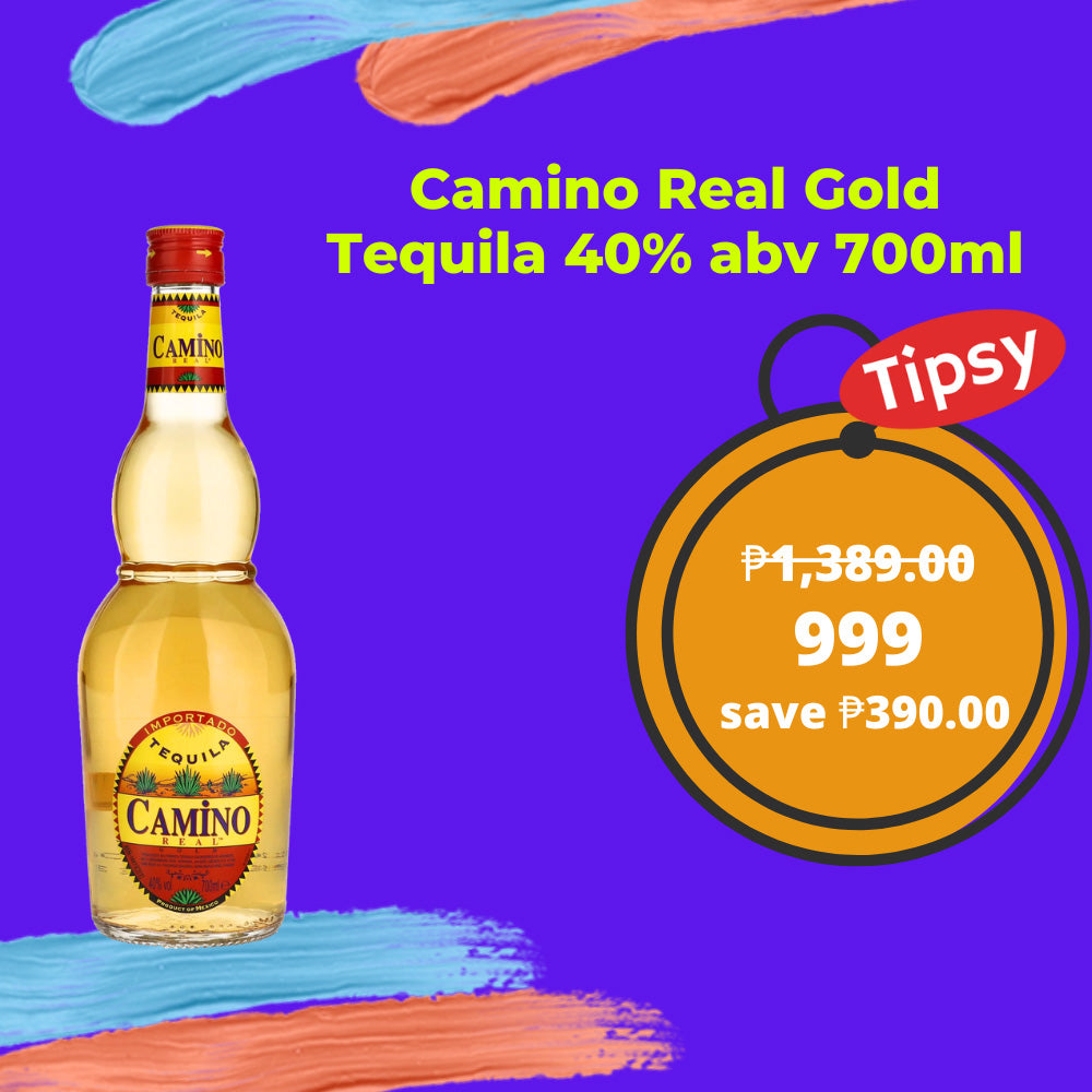 Camino Real Gold Tequila 40% abv 700ml