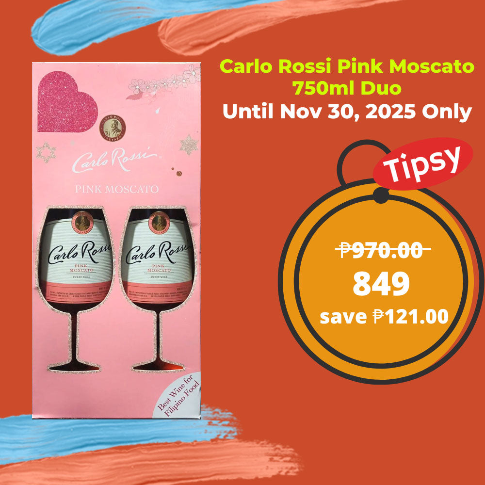 Carlo Rossi Pink Moscato 750ml Duo Price Philippines