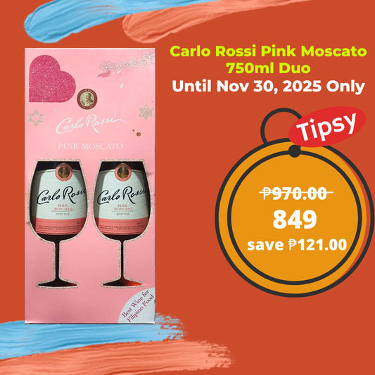 Carlo Rossi Pink Moscato 750ml Duo Price Philippines