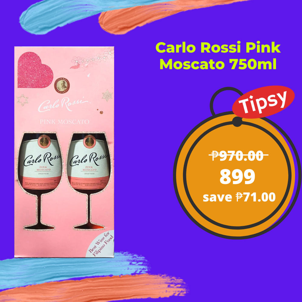 Carlo Rossi Pink Moscato Duo Pack 750ml
