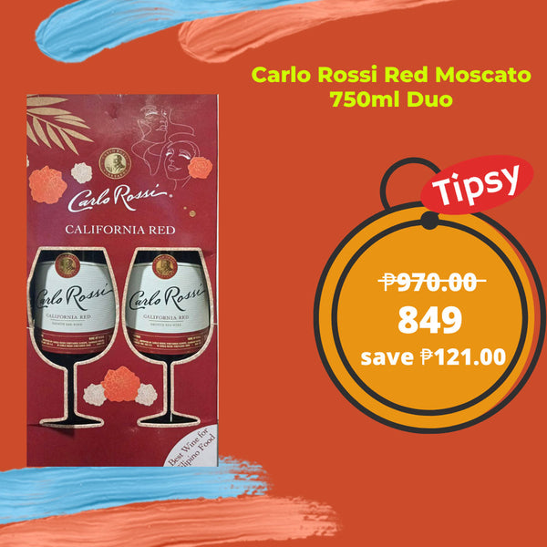 Carlo Rossi California Red Duo Pack 750ml Price Philippines