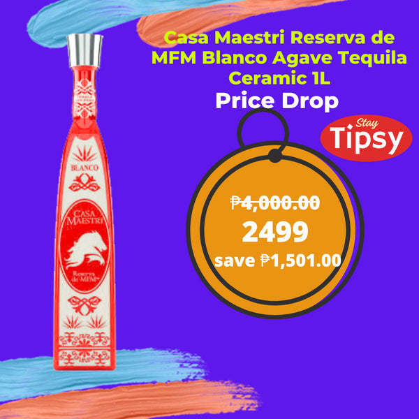 Casa Maestri Reserva de MFM Blanco Agave Tequila Ceramic 1L Price PH