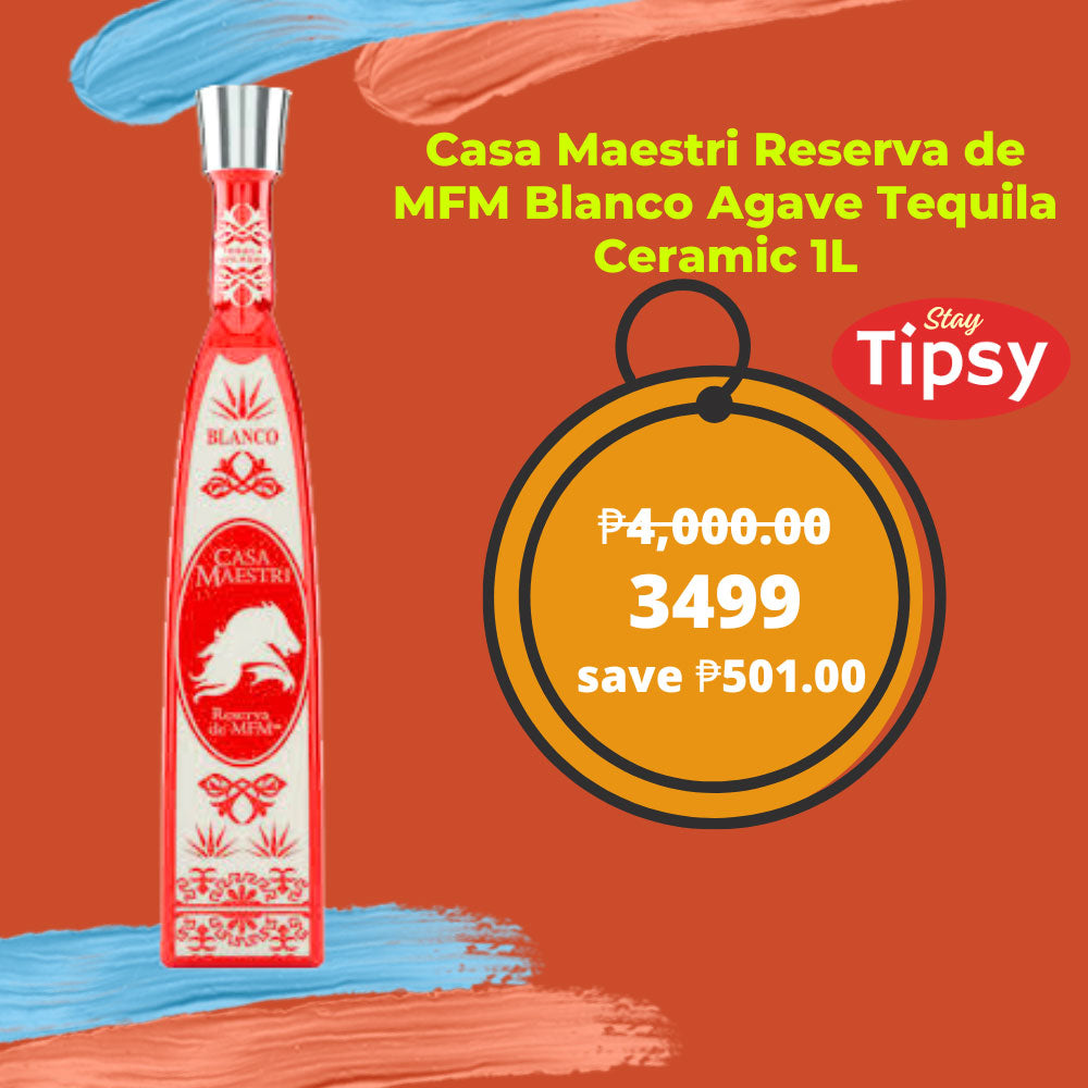 Casa Maestri Reserva de MFM Blanco Agave Tequila Ceramic 1L Price PH